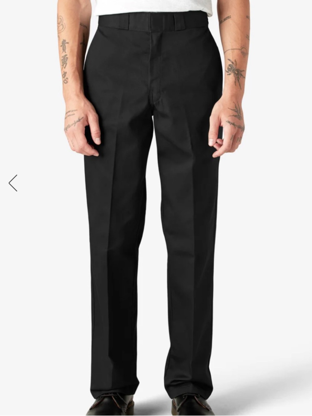 Dickies Black Men's Straight Work Pants
